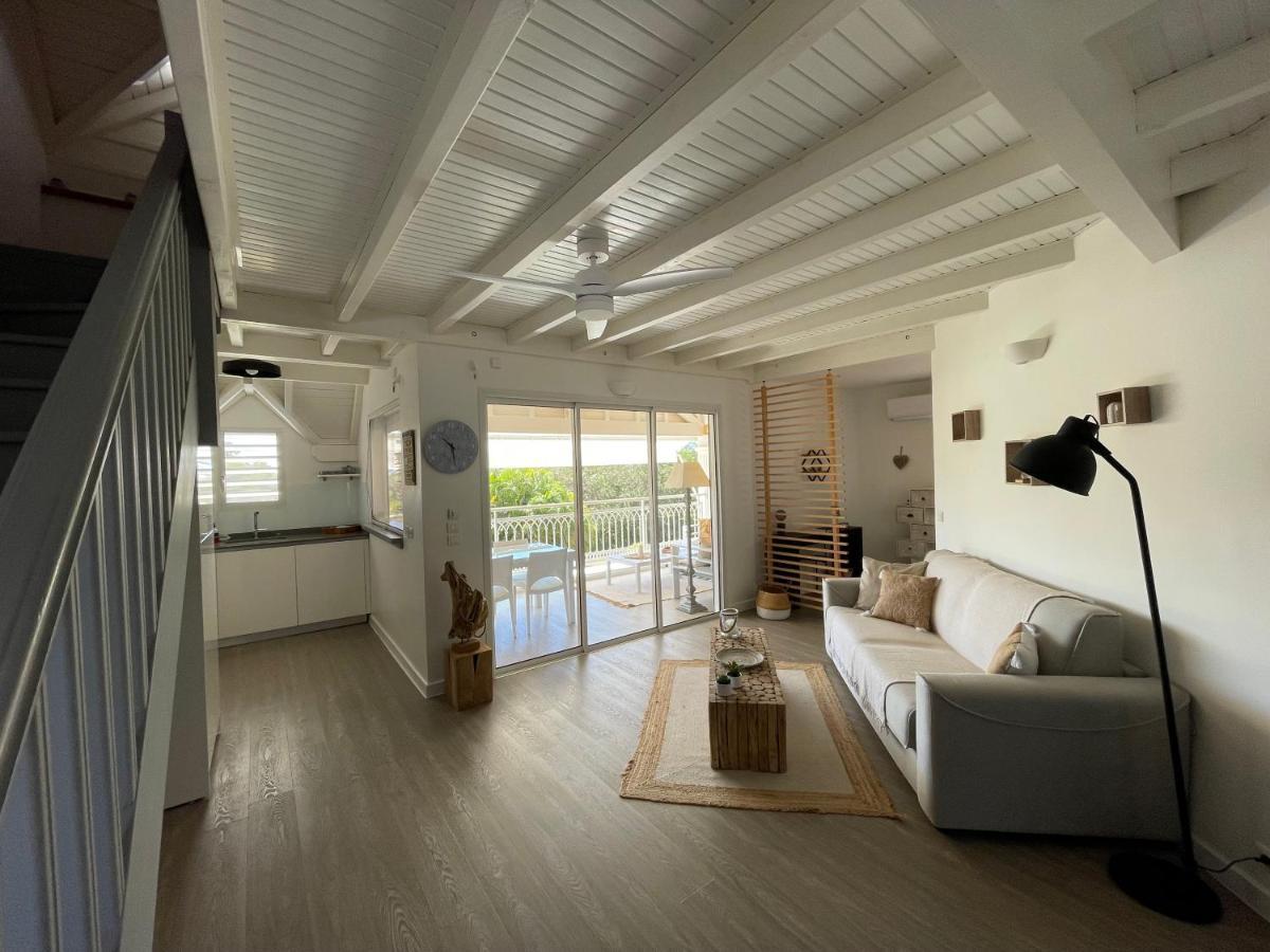 Pitaya - T3 Cosy En Duplex Avec Cuve Apartman Saint-Francois  Kültér fotó